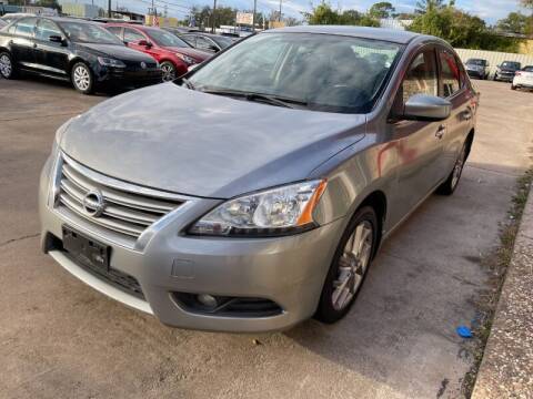 2014 Nissan Sentra for sale at Sam's Auto Sales in Houston TX