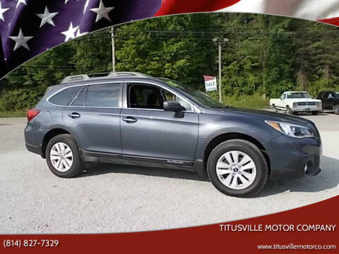2015 Subaru Outback for sale at Titusville Motor Company in Titusville PA