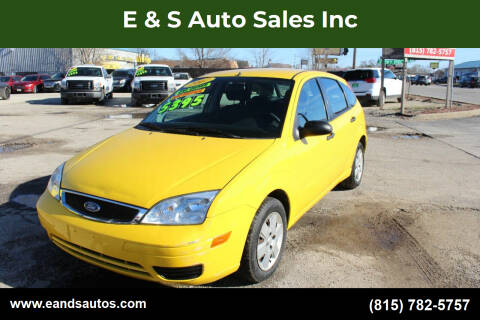 2007 Ford Focus for sale at E & S Auto Sales Inc in Crest Hill IL