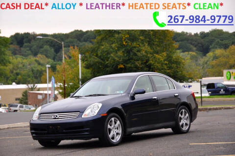 2004 Infiniti G35 for sale at T CAR CARE INC in Philadelphia PA