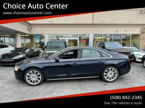 2013 Audi A8 for sale at Choice Auto Center in Shrewsbury MA