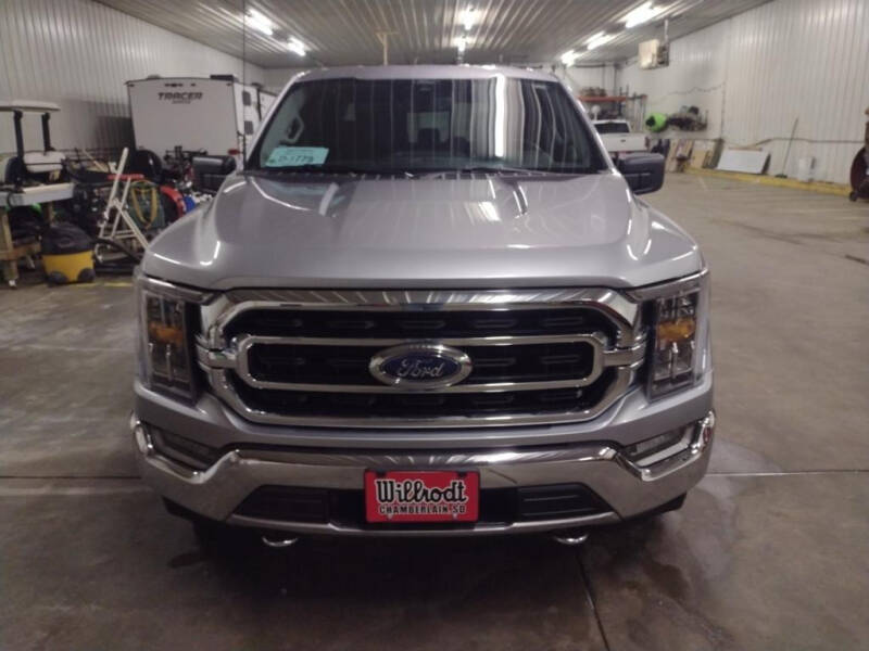 Used 2021 Ford F-150 XLT with VIN 1FTFW1E86MFD05762 for sale in Chamberlain, SD