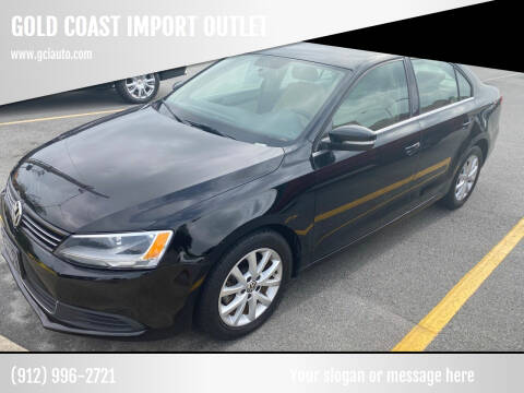 2013 Volkswagen Jetta for sale at GOLD COAST IMPORT OUTLET in Saint Simons Island GA