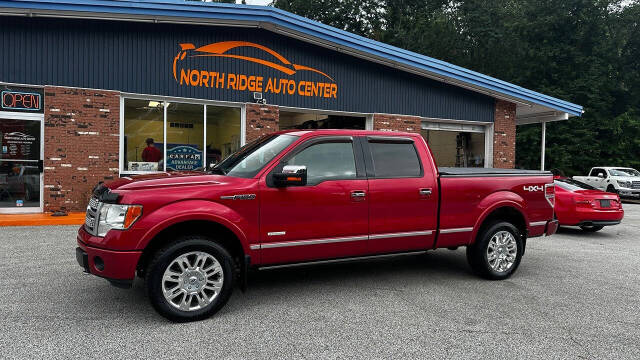 2012 Ford F-150 for sale at North Ridge Auto Center LLC in Madison, OH