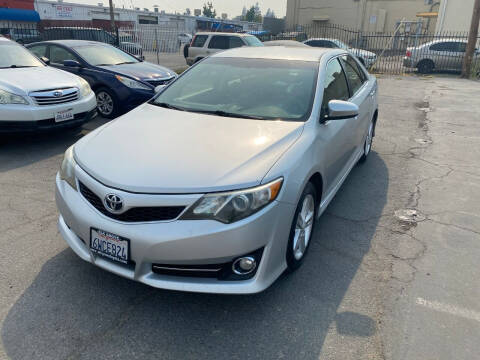 2012 Toyota Camry for sale at 101 Auto Sales in Sacramento CA