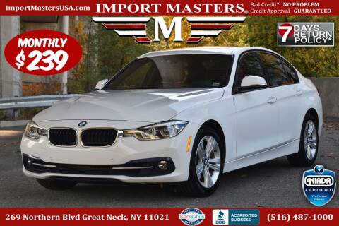 2016 BMW 3 Series for sale at Import Masters in Great Neck NY