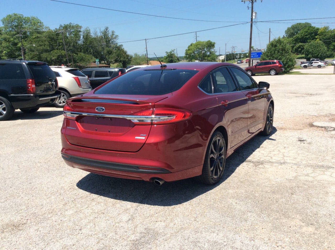 2018 Ford Fusion for sale at SPRINGTIME MOTORS in Huntsville, TX