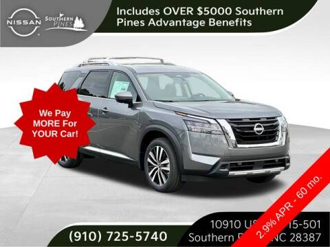 2024 Nissan Pathfinder for sale at PHIL SMITH AUTOMOTIVE GROUP - Pinehurst Nissan Kia in Southern Pines NC