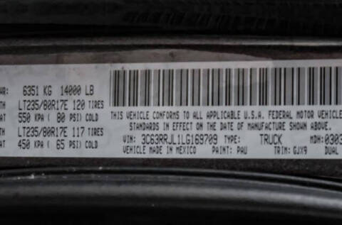 2020 RAM 3500 Laramie