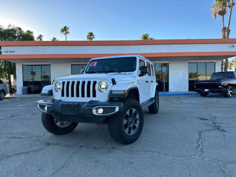 2018 Jeep Wrangler Unlimited for sale at GTZ Motorz in Indio CA