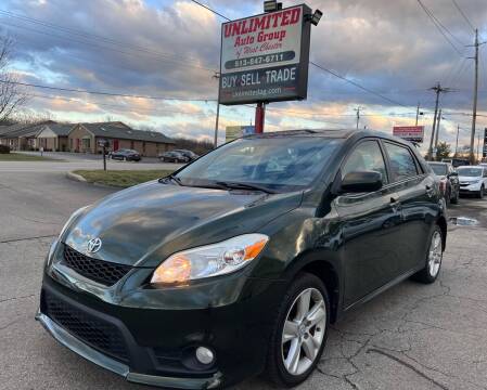 2012 Toyota Matrix for sale at Unlimited Auto Group in West Chester OH
