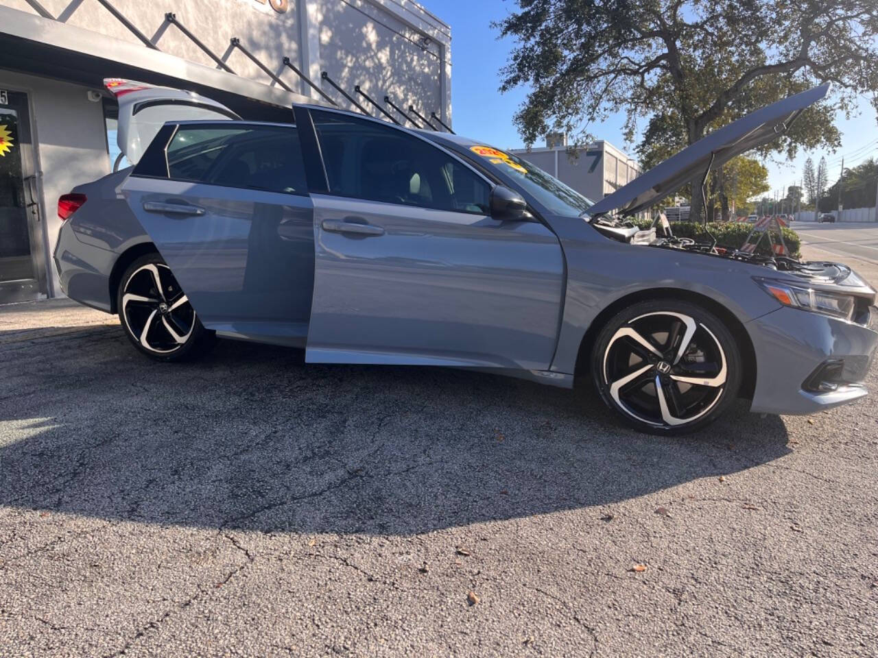 2021 Honda Accord for sale at M & J UNITED AUTO SALES in LAUDERDALE LAKES, FL