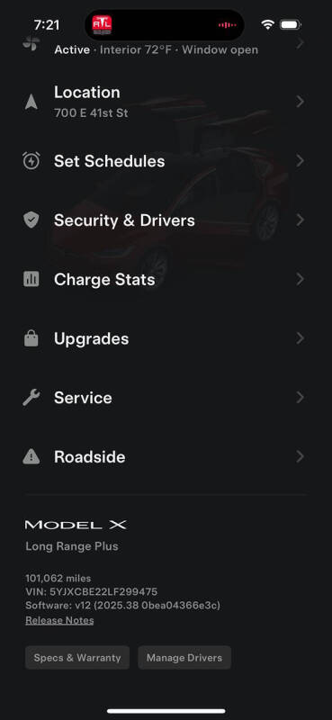 2020 Tesla Model X Long Range Plus