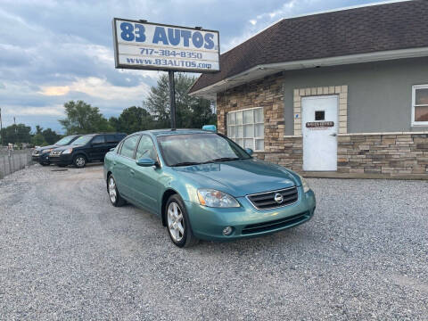 2003 Nissan Altima for sale at 83 Autos in York PA