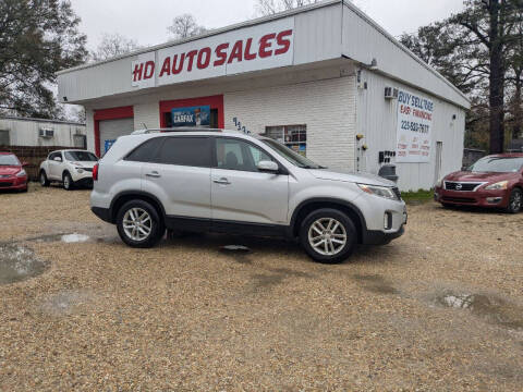 2015 Kia Sorento for sale at H D Auto Sales in Denham Springs LA