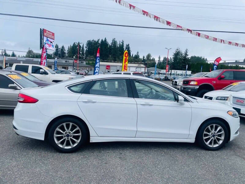 2017 Ford Fusion for sale at New Creation Auto Sales in Everett, WA