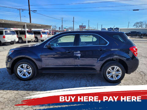 2017 Chevrolet Equinox for sale at Meadows Motor Company in Cleburne TX