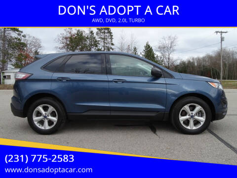 2018 Ford Edge for sale at DON'S ADOPT A CAR in Cadillac MI