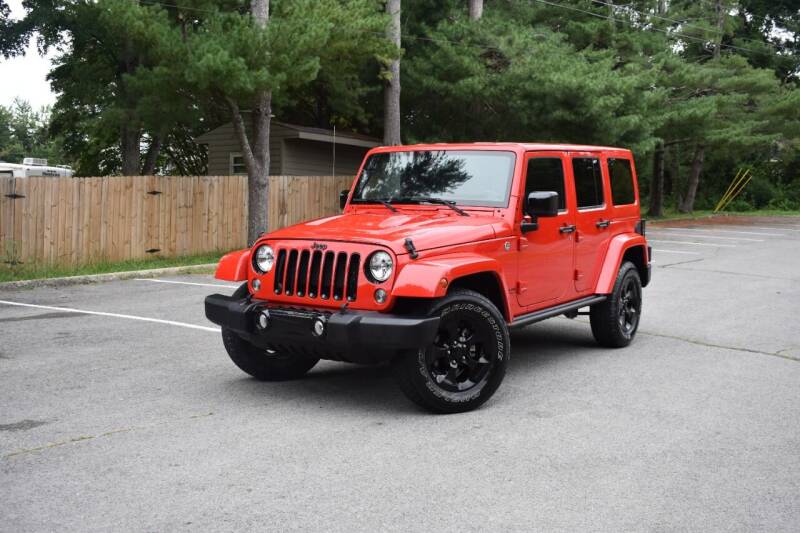 2015 Jeep Wrangler Unlimited for sale at Alpha Motors in Knoxville TN
