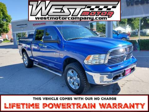 2014 RAM 1500 for sale at West Motor Company in Hyde Park UT