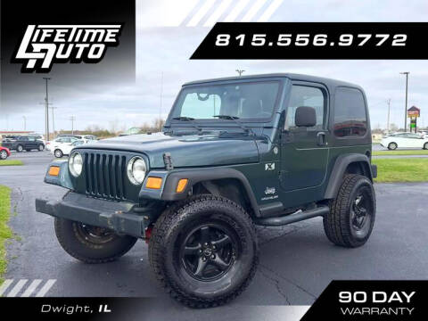 2005 Jeep Wrangler for sale at Lifetime Auto in Dwight IL