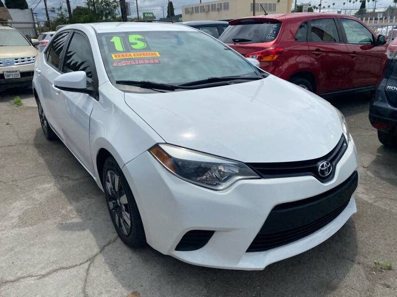 2015 Toyota Corolla for sale at CAR GENERATION CENTER, INC. in Los Angeles CA