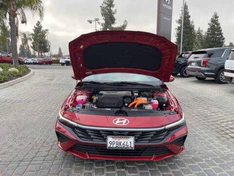 2024 Hyundai Elantra Hybrid Blue