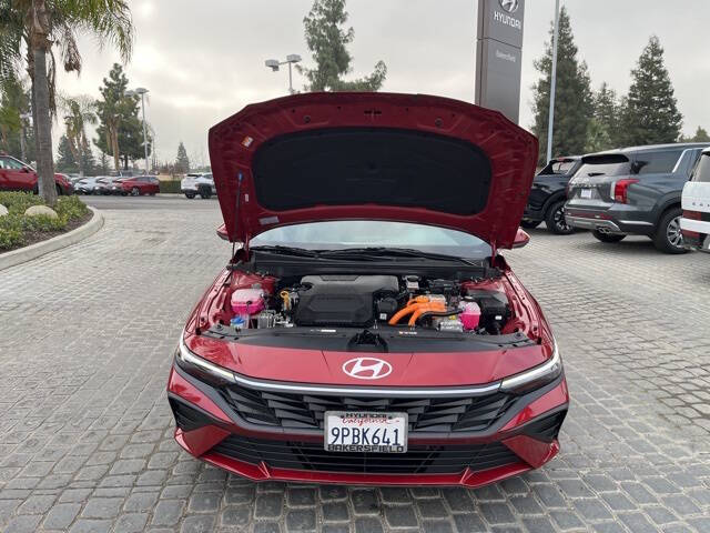 2024 Hyundai Elantra Hybrid Blue