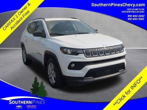 2022 Jeep Compass for sale at PHIL SMITH AUTOMOTIVE GROUP - SOUTHERN PINES GM in Southern Pines NC