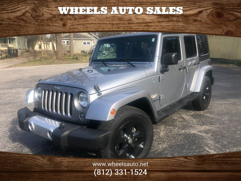 2015 Jeep Wrangler Unlimited for sale at Wheels Auto Sales in Bloomington IN