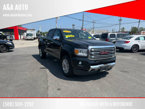 2016 GMC Canyon for sale at A&A AUTO in Fairhaven MA