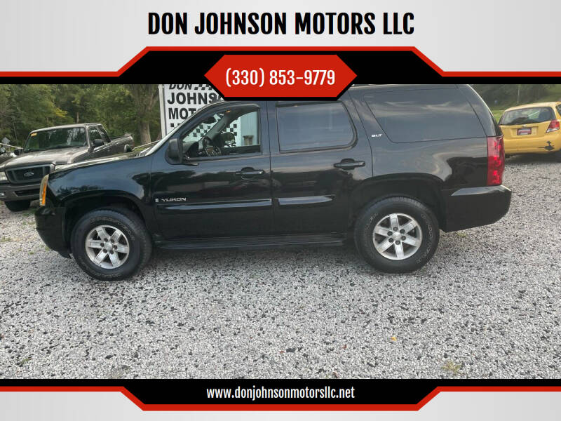 2007 GMC Yukon for sale at DON JOHNSON MOTORS LLC in Lisbon OH