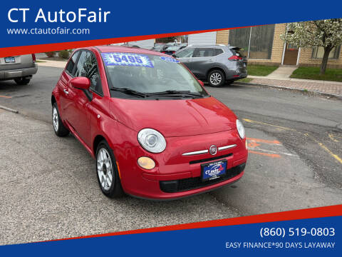 2013 FIAT 500 for sale at CT AutoFair in West Hartford CT