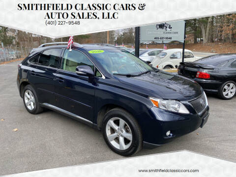 2010 Lexus RX 350 for sale at Smithfield Classic Cars & Auto Sales, LLC in Smithfield RI