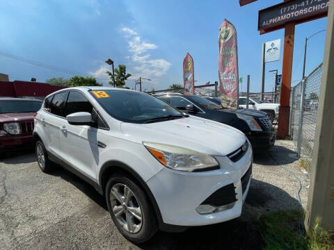 2013 Ford Escape for sale at Alpha Motors in Chicago IL