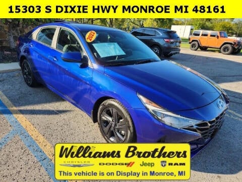 2022 Hyundai Elantra for sale at Williams Brothers Pre-Owned Monroe in Monroe MI