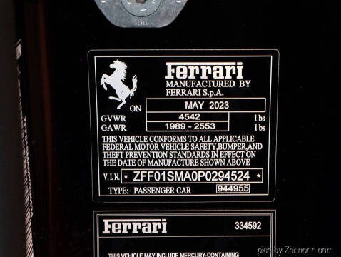 2023 Ferrari 296 GTS