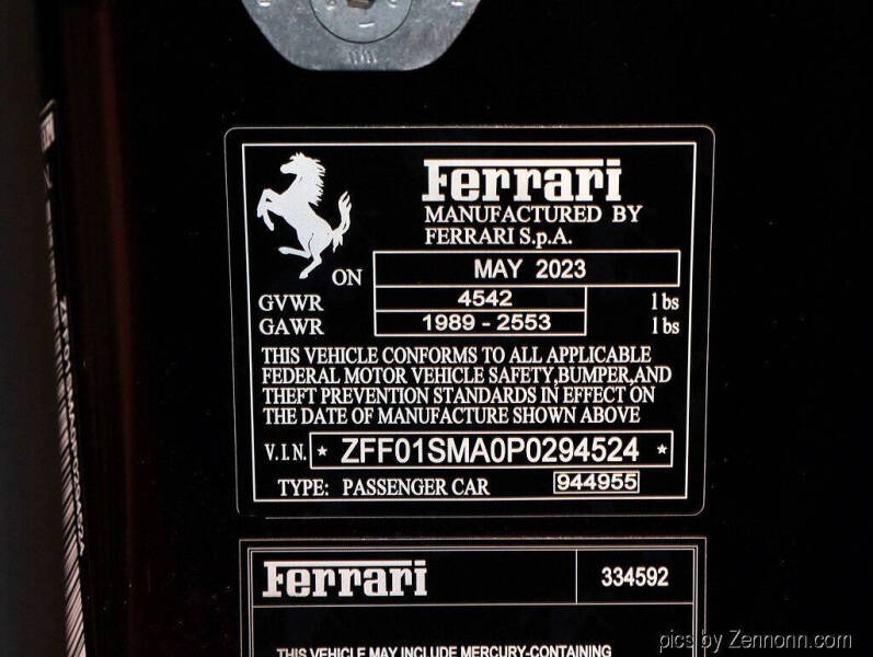 2023 Ferrari 296 GTS