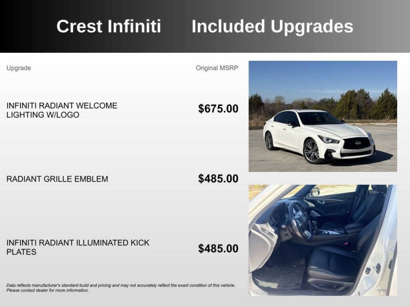 2023 Infiniti Q50 Sensory