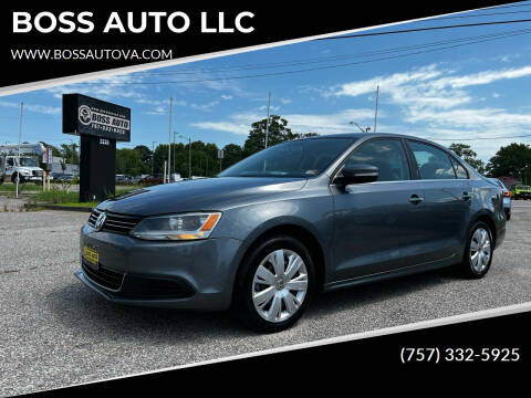 2013 Volkswagen Jetta for sale at BOSS AUTO LLC in Norfolk VA