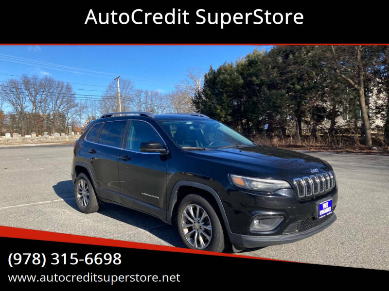 2019 Jeep Cherokee for sale at AutoCredit SuperStore in Lowell MA