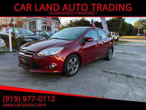 2014 Ford Focus for sale at CAR LAND  AUTO TRADING - CAR LAND AUTO TRADING in Raleigh NC