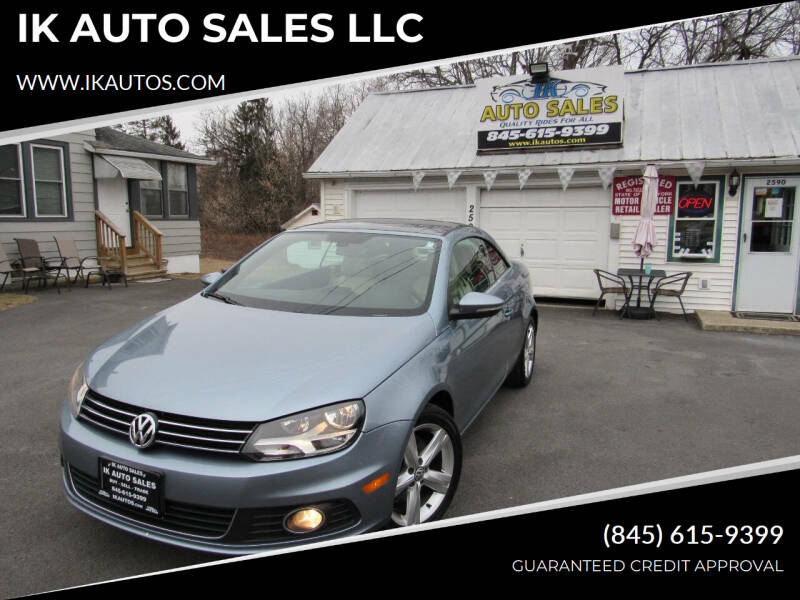 2012 Volkswagen Eos for sale at IK AUTO SALES LLC in Goshen NY