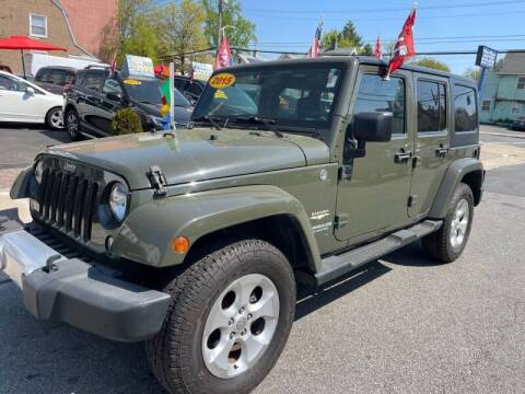 2015 Jeep Wrangler Unlimited for sale at Drive Deleon in Yonkers NY