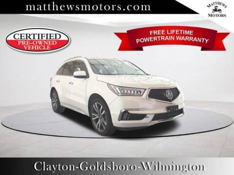 2019 Acura MDX for sale at Auto Finance of Raleigh in Raleigh NC