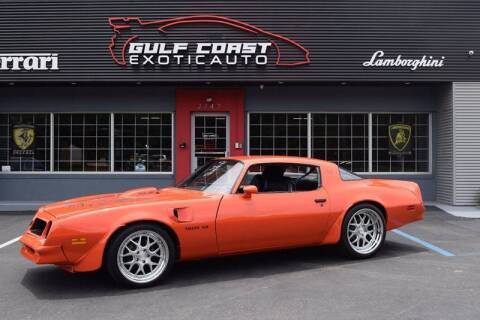 1976 Pontiac Firebird Trans Am HO for sale at Gulf Coast Exotic Auto in Gulfport MS