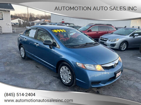 2010 Honda Civic for sale at Automotion Auto Sales Inc in Kingston NY