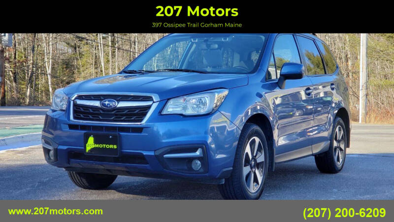 2018 Subaru Forester for sale at 207 Motors in Gorham ME