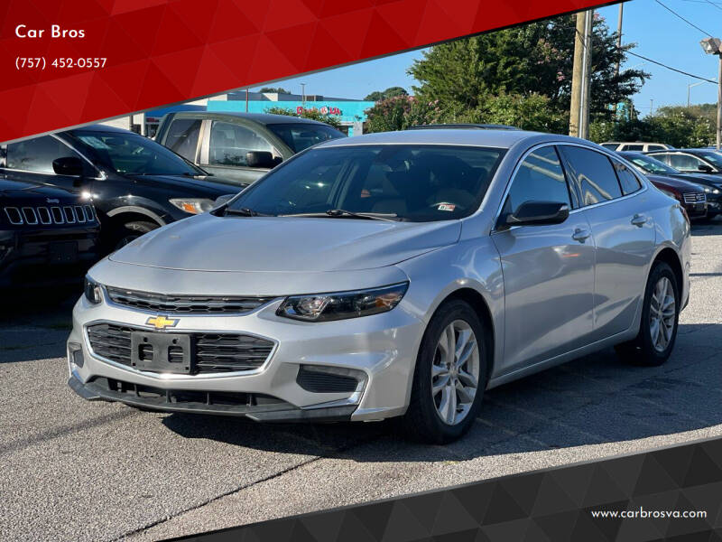 2018 Chevrolet Malibu for sale at Car Bros in Virginia Beach VA