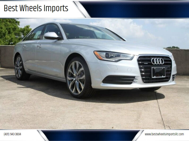 2015 Audi A6 for sale at Best Wheels Imports in Johnston RI